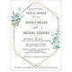 Geo Frame Invitations Image 4 of 4
